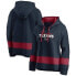 Фото #1 товара NFL Houston Texans Women's Halftime Adjustment Long Sleeve Fleece Hooded