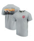 Фото #1 товара Men's Gray Texas A&M Aggies Comfort Colors Campus Scenery T-shirt