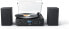 Фото #1 товара Музыкальный центр Karcher MC 8000DI Compact System with Internet Radio / DAB+ Radio and Integrated Turntable - MP3 Playback via AUX-In / Bluetooth - Alarm Clock and Remote Control, Black