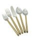 Фото #1 товара Hammered Flatware Set of 20 Pieces