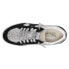 Фото #4 товара Vintage Havana Denisse Lace Up Womens Silver Sneakers Casual Shoes DENISSE3-001