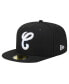 ფოტო #2 პროდუქტის Men's Black Chicago White Sox Raceway 59FIFTY Fitted Hat