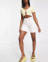 Topshop ultimate Editor short in off-white