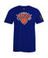 Фото #3 товара Men's and Women's x Black History Collection Royal New York Knicks T-shirt