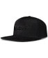 Men's Logo Embroidered Flat-Brim Snapback Hat