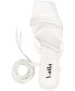ფოტო #4 პროდუქტის Women's Ava Strappy Ankle-Wrap Dress Sandals-Extended sizes 9-14