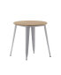 Фото #1 товара Dryden Indoor/Outdoor Dining Table, 30" Round All Weather Poly Resin Top With Steel Base