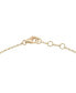 Diamond & Polished Bar Bracelet (1/10 ct. t.w.) in 14k Gold, Created for Macy's