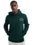 Hollister relaxed fit hoodie with Las Vegas back print in green