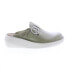 Фото #1 товара Fly London Boll BOLL506FLY-004 Womens Gray Leather Mules Clog Shoes 38