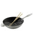 Фото #2 товара CTX 12.5", 32cm Nonstick Induction Suitable Wok, Brushed Stainless Steel