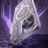 Фото #5 товара Чехол Kingxbar для iPhone 14 Pro MagSafe PQY Geek Series магнитный серебристый