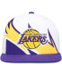 ფოტო #3 პროდუქტის Mitchell Ness Men's / Los Angeles Lakers Waverunner Snapback Hat