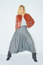Фото #1 товара Плиссированная юбка миди — zw collection ZARA