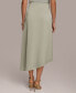 Фото #2 товара Юбка сатиновая асимметричная DKNY Donna Karan для женщин