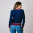 ფოტო #3 პროდუქტის Women's Long Sleeve Fine Gauge V-Neck Sweater