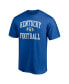 Фото #3 товара Men's Royal Kentucky Wildcats First Sprint Team T-shirt