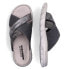 Comfortable Rieker M RKR581 gray flip-flops