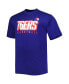 Фото #3 товара Men's Royal, White Philadelphia 76ers Big and Tall Two-Pack T-shirt Set