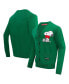 ფოტო #1 პროდუქტის Men's Kelly Green Peanuts Snoopy Love Cardigan