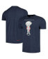 Фото #1 товара Men's and Women's Heather Navy Major League Jobu T-shirt