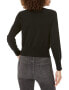 BCBGeneration 298113 Women's Long Sleeve Mock Neck Sweater, Black, Medium