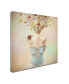 Фото #2 товара Kiyo Murakami 'Girl Of The Flower Garden' Canvas Art - 14" x 14" x 2"