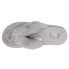 Фото #8 товара Puma Fluff Flip Flop Womens Grey Casual Slippers 384938-04