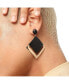 ფოტო #3 პროდუქტის Women's Contrast Drop Earrings