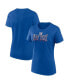 Фото #1 товара Women's Royal New York Giants Route T-shirt