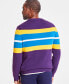 Фото #2 товара Men's Block Stripe Sweater, Created for Macy's