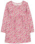 Toddler Floral Jersey Dress 3T