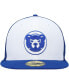 ფოტო #2 პროდუქტის Men's White, Royal Chicago Cubs 2023 On-Field Batting Practice 59FIFTY Fitted Hat