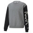 Puma Blocked Crew Neck Sweatshirt Mens Grey 530513-03