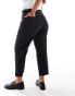 Фото #12 товара ASOS DESIGN Curve cropped comfort stretch straight leg jean in black