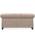 Фото #4 товара CLOSEOUT! Ciarah Chesterfield Leather Loveseat, Created for Macy's