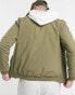 Фото #4 товара Jack & Jones Essentials zip through bomber jacket in khaki