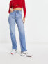 Фото #1 товара ASOS DESIGN easy straight jeans in mid blue