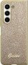 Guess Etui Guess GUHCZFD5HGGSHD Samsung Galaxy Z Fold 5 hardcase Glitter Script złoty/gold