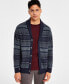 Men's Easton Striped Button Cardigan, Created for Macy's