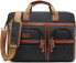 CoolBell Convertible Backpack, Messenger Bag, Shoulder Bag, Laptop Bag, Handbag, Business Briefcase, Multifunctional Travel Backpack, Fits a 17.3-inch Laptop, for Men and Women
