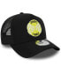 ფოტო #2 პროდუქტის Men's Black Tottenham Hotspur E-Frame Adjustable Trucker Hat