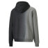 Фото #2 товара Puma Hoops First Pick Graphic Pullover Hoodie Mens Black, Grey Casual Outerwear