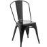 Фото #2 товара Krzesło barowe loft siedzisko 35 x 35 cm do 150 kg brązowe - 2 szt.