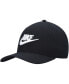 Фото #2 товара Men's Black Classic99 Futura Swoosh Performance Flex Hat