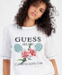 ფოტო #3 პროდუქტის Women's Zoey Short-Sleeve Graphic Crewneck T-Shirt