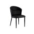 Armchair Circular Black Steel 51 x 83,5 x 54 cm (2 Units)