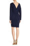 Tart Collection 164227 Women's Makayla Blue Wrap Dress Size X-Small