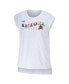 Women's White Arizona Coyotes Greetings From Muscle T-shirt