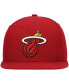 Фото #3 товара Men's Red Miami Heat Ground 2.0 Snapback Hat